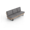 Modern Muskoka Slim Armless Sofa Kit with Cushions