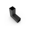 DUO L Bracket for 4x4 Wood Posts | 1 Pack 