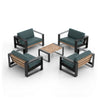 Modern Muskoka 5 Piece Chair Set